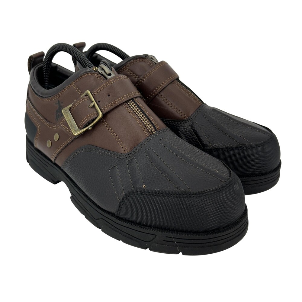 U.S. Polo Assn. Shoes Mens Size 8 Montauk Casual Boots Montel Zip Buckle